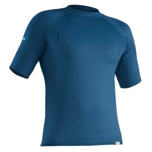 10001.06 - NRS Men’s H2Core Rashguard S/S Shirt – Moroccan Blue – LG