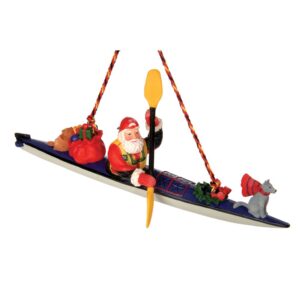 Sea Kayaking Santa Ornament - #99582