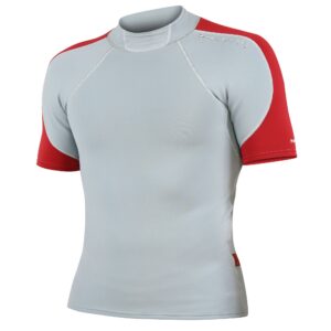 2620 XLR - NRS Men’s HydroSkin Shirt – S/S – Red/Grey – XL