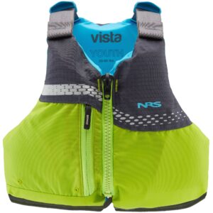 NRS Vista Youth PFD - Green - 50-90 Pounds - 40006.03.102