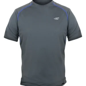 1002246 - Stohlquist Rashguard S/S Loose/SW, Men, Gray XXL
