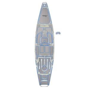 Hobie Mat Kit, PA14 Titanium/Blue Inter - 72020245