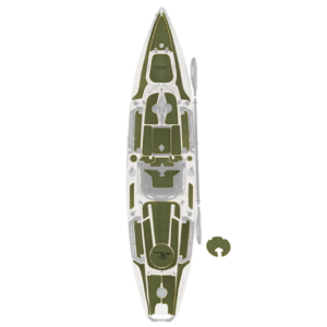 Hobie Mat Kit, Outback 19 - Green/Expresso - 72020264