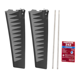 Hobie St-Turbo Fin Kit V2/Gt - Gray/Black - 72066001