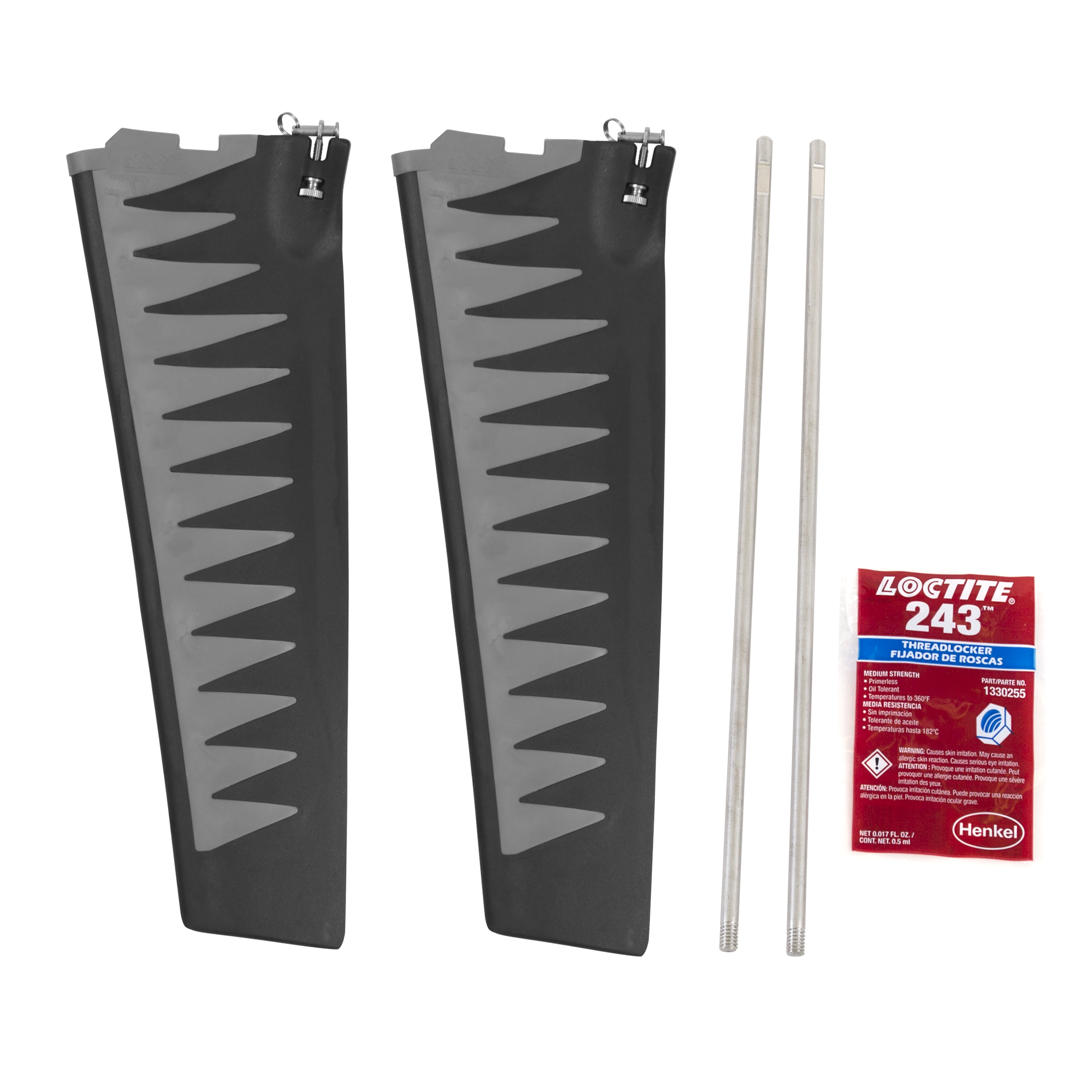 Hobie St-Turbo Fin Kit V2/Gt - Gray/Black - 72066001