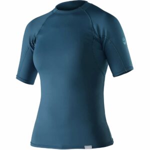 10020.06 – NRS W’s H2Core Rashguard S/S Moroccan Blue – Small