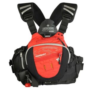 Stohlquist Descent – Red/Gray – SM/MD - QF1960610SM