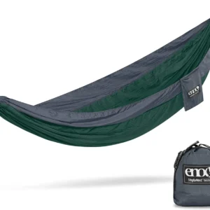 ENO Single Nest Hammock – Forest/Charcoal
