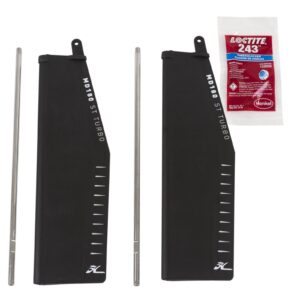 Hobie St-Turbo V2 Fin Kit Md180 Bk - 72067002