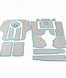 Hobie Mat Kit, PA12 - Titanium/Blue Interior - 72020248
